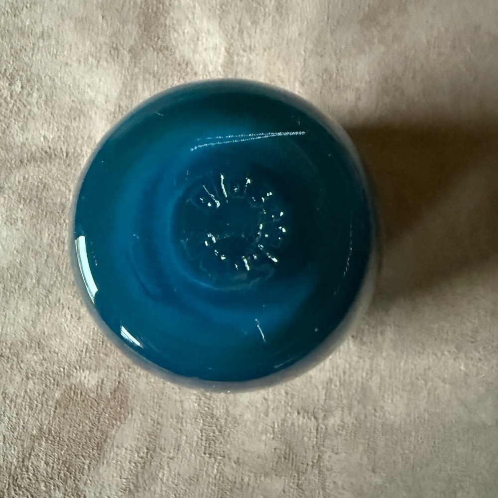 Glassybaby Teal Candle Holder - Picture 8 of 9